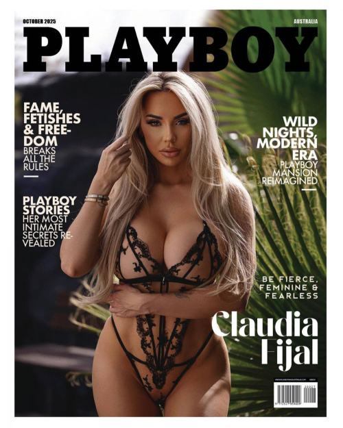 Claudia Fijal for Playboy Australia, October 2025
