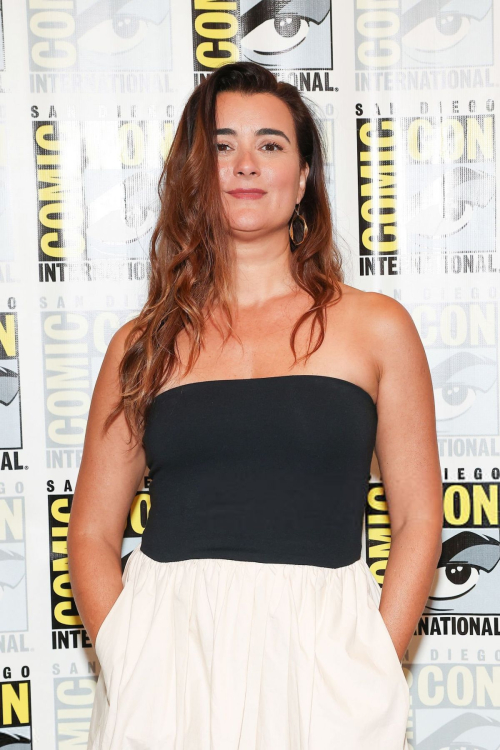 Cote De Pablo at NCIS Tony and Ziva Press Line, July 2025 6