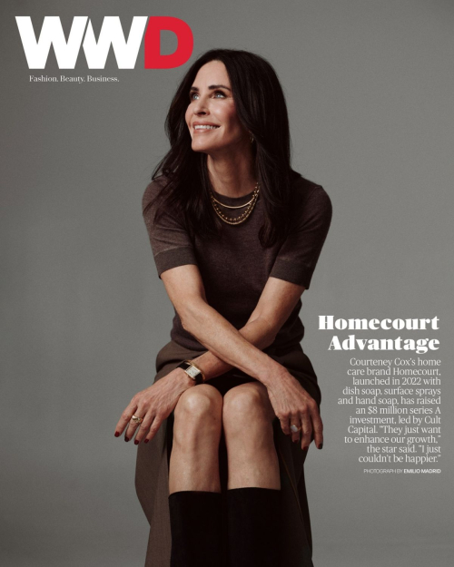 Courteney Cox for WWD Magazine, October 2025