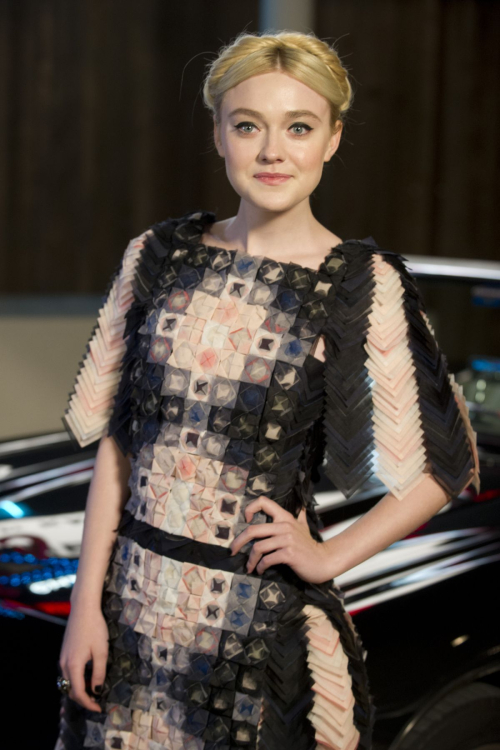 Dakota Fanning at Chanel Metiers D’Art Show Dallas 3