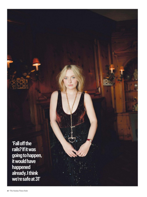 Dakota Fanning The Sunday Times Style, October 2025 7