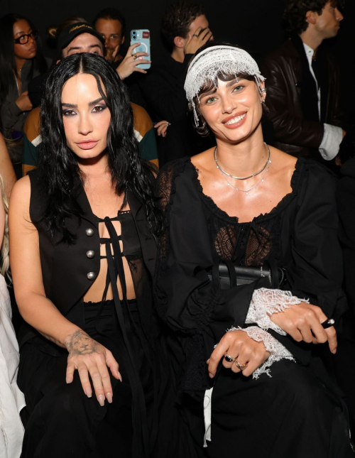 Demi Lovato at Ann Demeulemeester Fashion Show Paris Fashion Week, October 2025 2