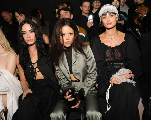 Demi Lovato at Ann Demeulemeester Fashion Show Paris Fashion Week, October 2025 4