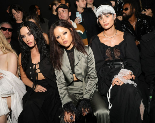 Demi Lovato at Ann Demeulemeester Fashion Show Paris Fashion Week, October 2025 5