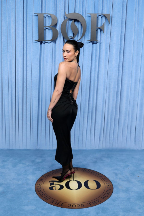 Demi Lovato at BoF500 Gala Paris Fashion Week, October 2025 2