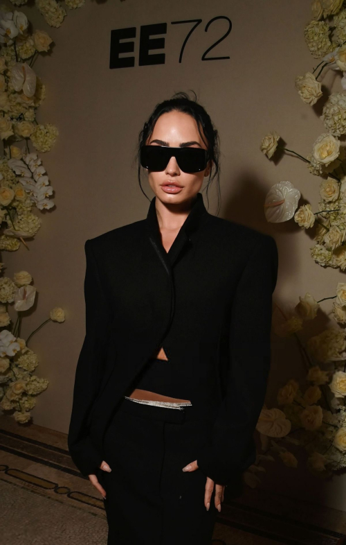 Demi Lovato at EE72 Paris Launch Party, October 2025 2