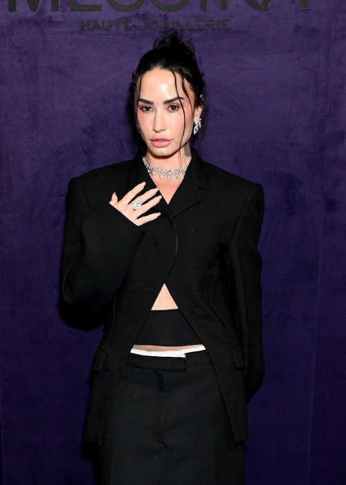 Demi Lovato at Messika Show Paris Fashion Week, October 2025