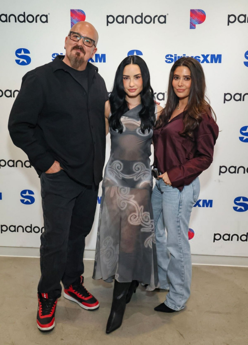 Demi Lovato at SiriusXM Studios Los Angeles, October 2025 1