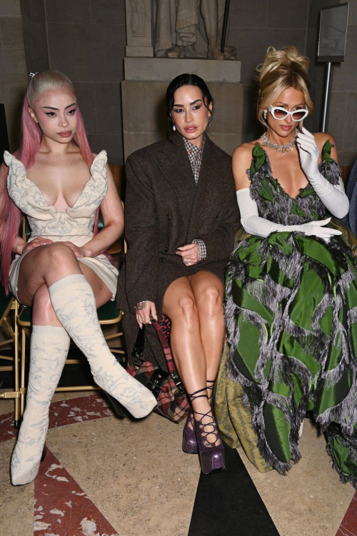 Demi Lovato at Vivienne Westwood Show Paris Fashion Week, October 2025 1