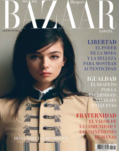 Deva Cassel in Harper’s Bazaar Spain, November 2025
