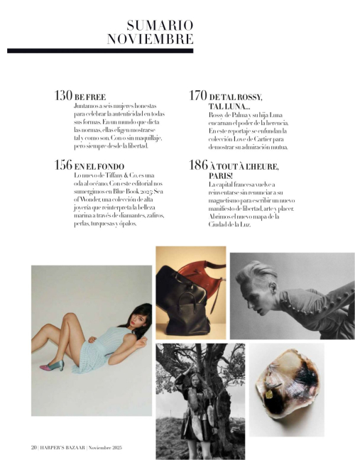 Deva Cassel in Harper’s Bazaar Spain, November 2025 10