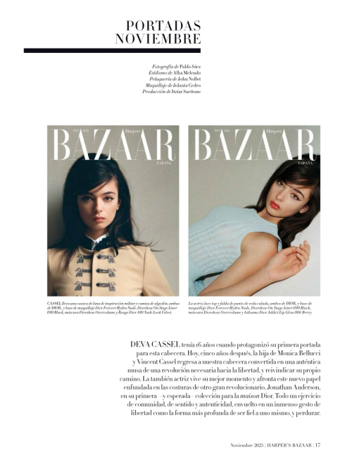 Deva Cassel in Harper’s Bazaar Spain, November 2025 11