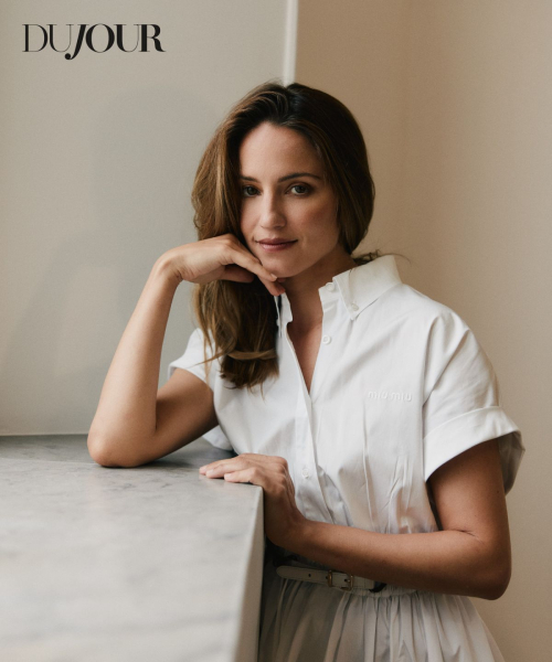 Dianna Agron for DuJour Magazine Cannes Confidential Fall 2025