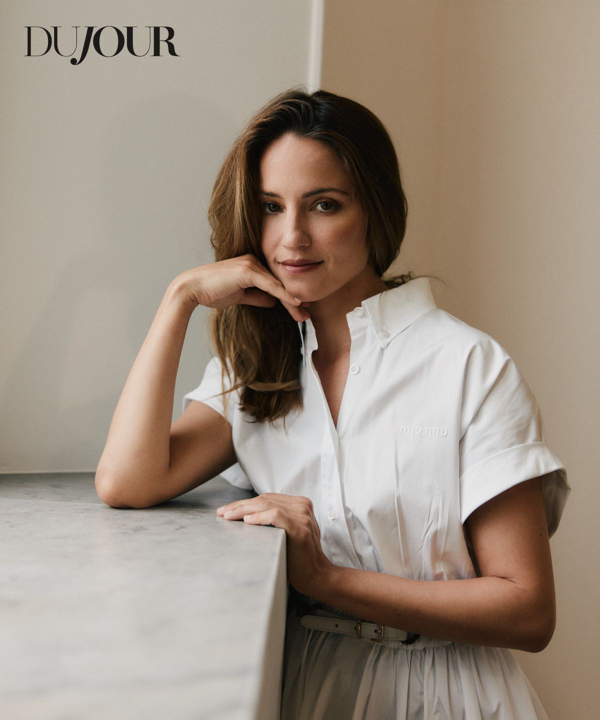 Dianna Agron for DuJour Magazine Cannes Confidential Fall 2025