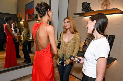 Dixie D’Amelio at Staud Melrose Avenue Opening, October 2025 3