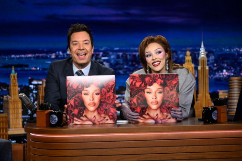 Doja Cat at Tonight Show Starring Jimmy Fallon, October 2025 9