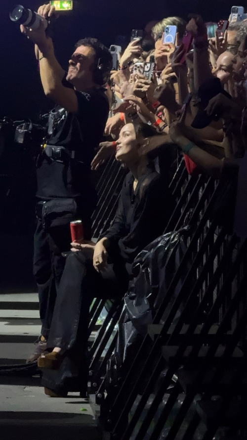 Dove Cameron at Damiano David World Tour in Rome, October 2025 3