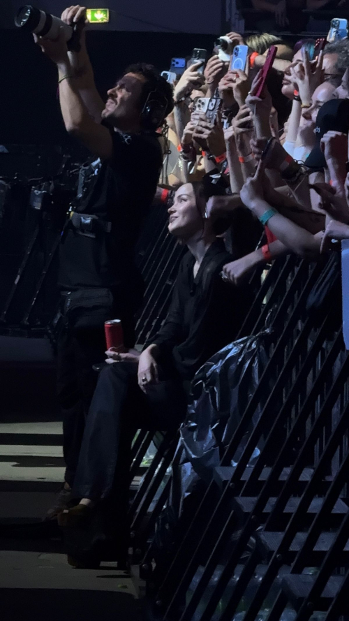 Dove Cameron at Damiano David World Tour in Rome, October 2025 4