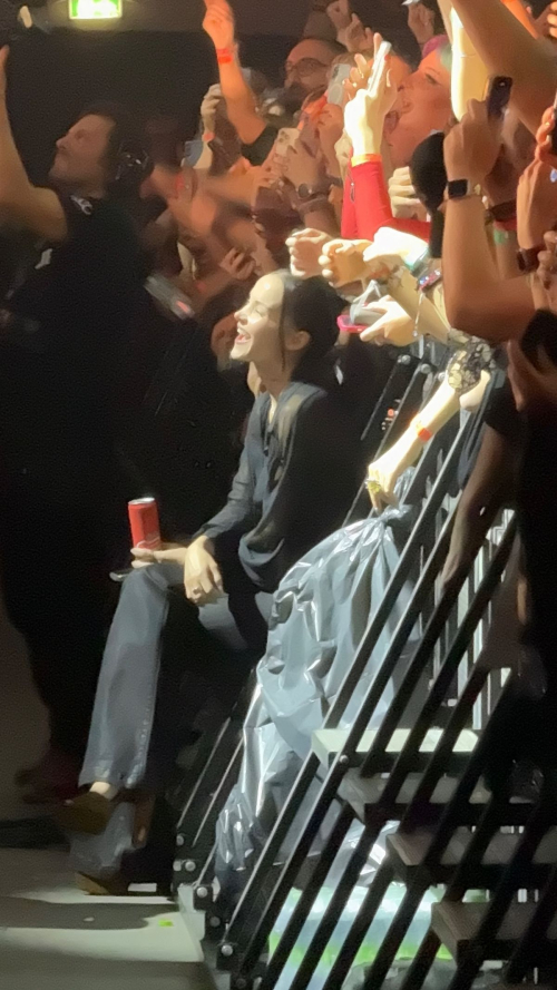 Dove Cameron at Damiano David World Tour in Rome, October 2025 6