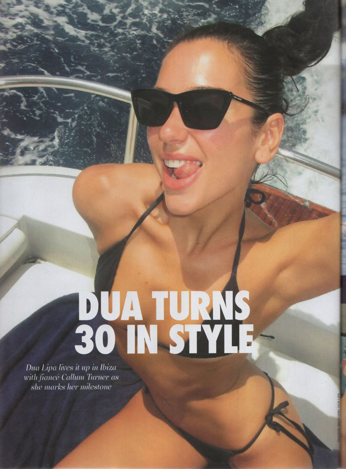 Dua Lipa in Hello! Magazine, September 2025