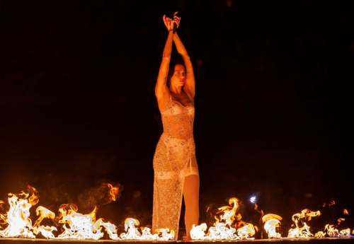 Dua Lipa Performs on Radical Optimism Tour Kia Forum Los Angeles, October 2025