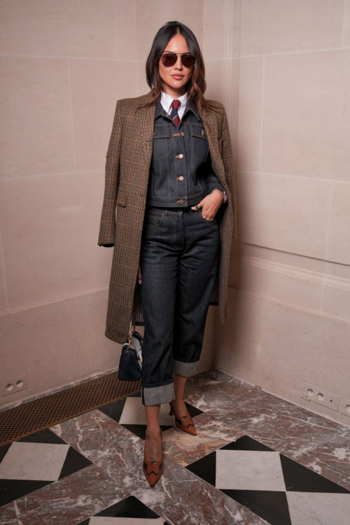 Eiza Gonzalez at Thom Browne Fashion Show Paris Fashion Week, October 2025 1