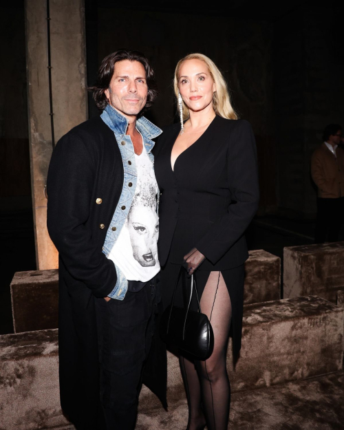 Elizabeth Berkley at Mugler SS2026 Show Paris Fashion Week, October 2025 2