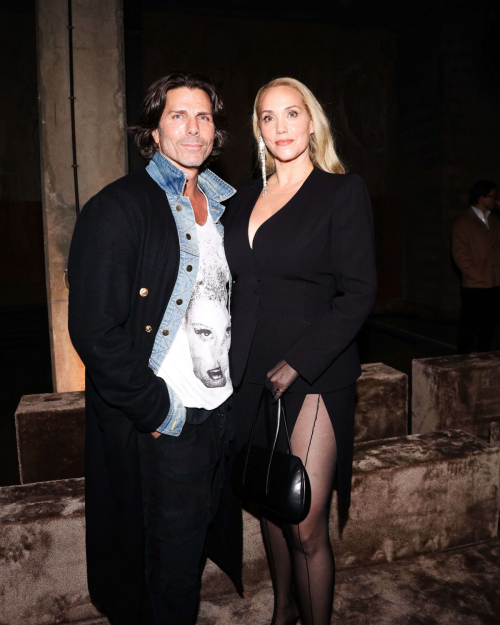 Elizabeth Berkley at Mugler SS2026 Show Paris Fashion Week, October 2025 6