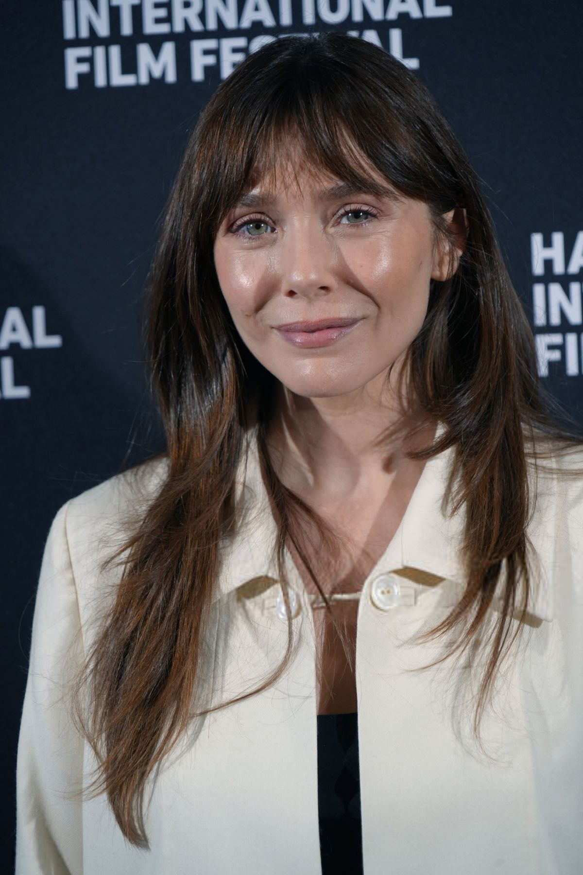 Elizabeth Olsen at Screening of Eternity Hamptons International Film Festival, October 2025