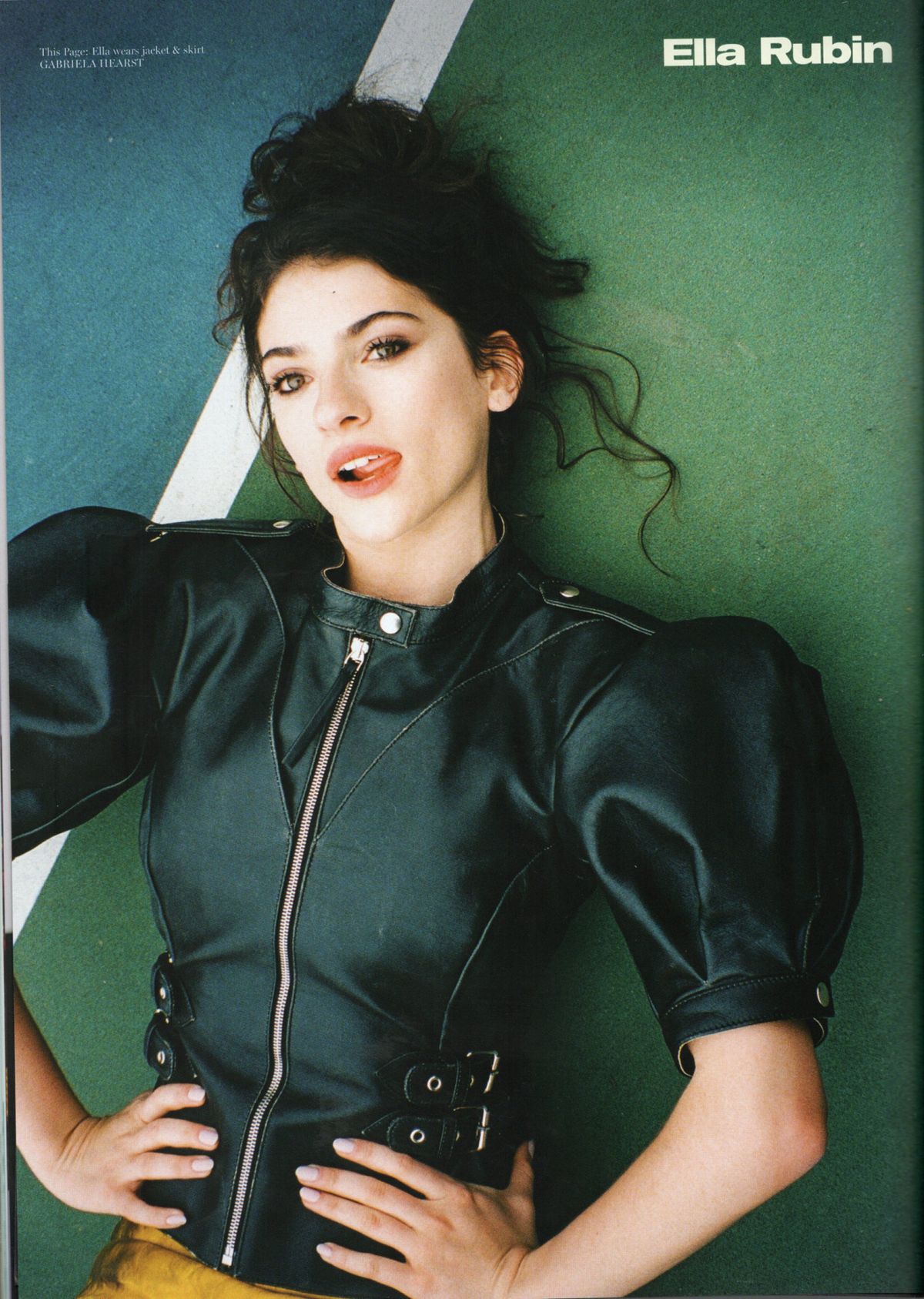 Ella Rubin in Wonderland Magazine, May 2025