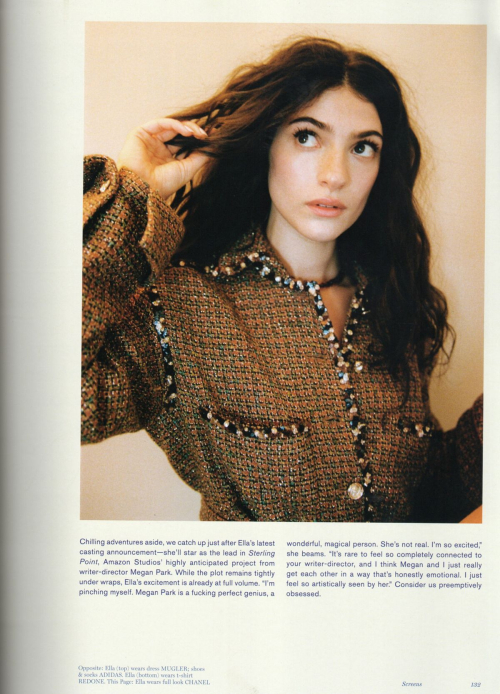 Ella Rubin in Wonderland Magazine, May 2025 1