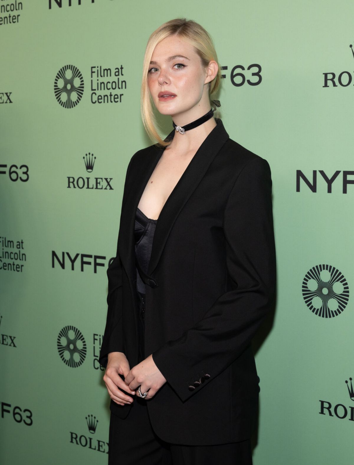 Elle Fanning at Sentimental Value Premiere 63rd NY Film Festival, September 2025