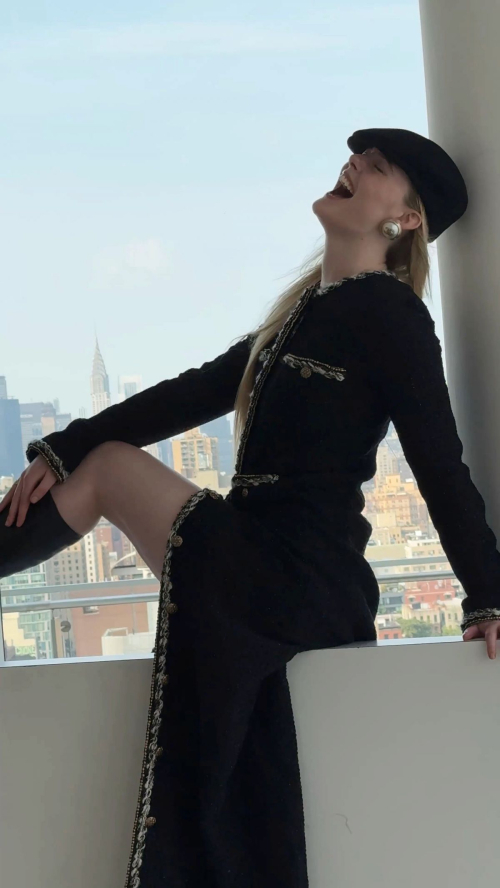 Elle Fanning for i-D Magazine, October 2025 11