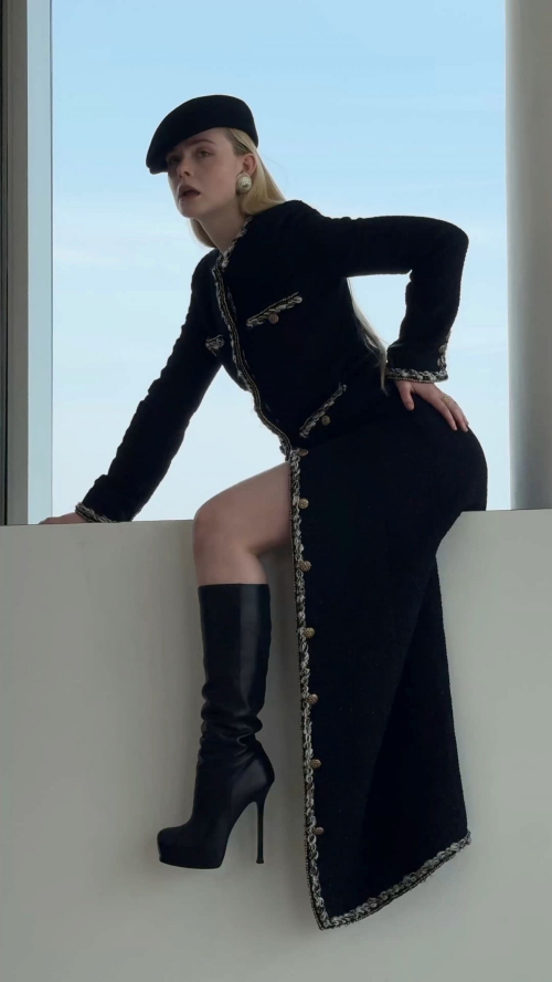 Elle Fanning for i-D Magazine, October 2025 13