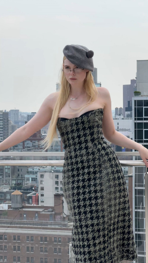 Elle Fanning for i-D Magazine, October 2025 1