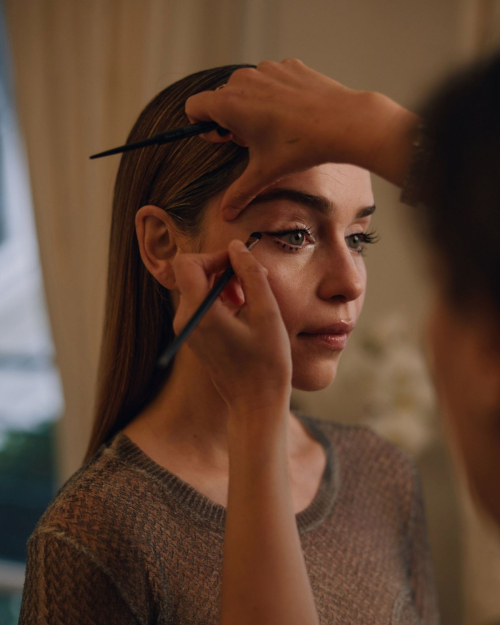 Emilia Clarke for Vogue UK Maison Margiela Fashion Show, October 2025 1