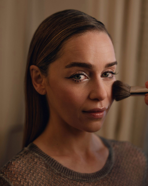 Emilia Clarke for Vogue UK Maison Margiela Fashion Show, October 2025 2