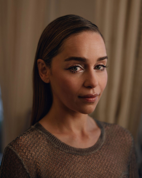 Emilia Clarke for Vogue UK Maison Margiela Fashion Show, October 2025 3