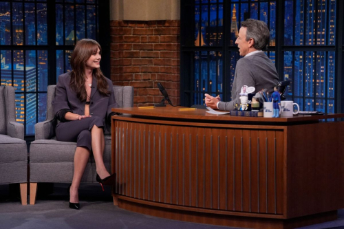 Emilia Jones at Late Night with Seth Meyers, October 2025 9