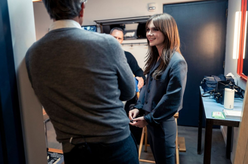 Emilia Jones at Late Night with Seth Meyers, October 2025 2