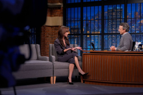Emilia Jones at Late Night with Seth Meyers, October 2025 5
