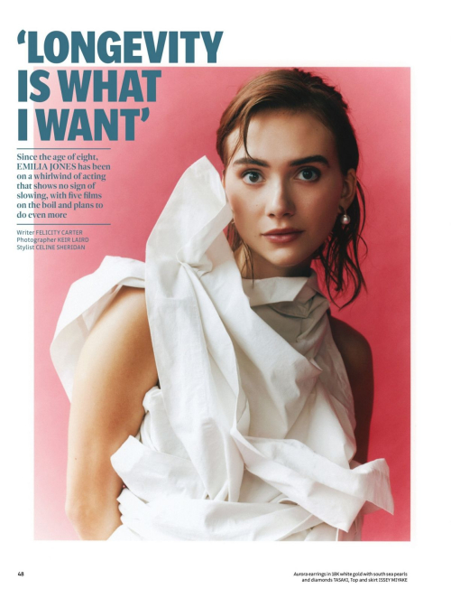 Emilia Jones in The Glass Magazine October 2025 7