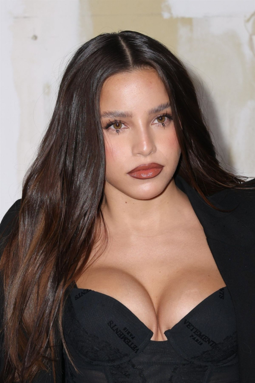 Emilia Mernes at Vetements SS2026 Show Paris Fashion Week, October 2025 1