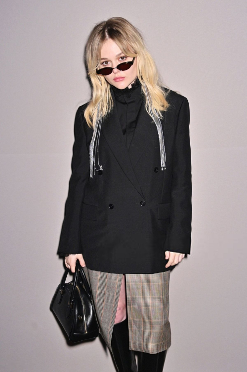 Emily Alyn Lind at McQueen Show Paris Fashion Week, October 2025