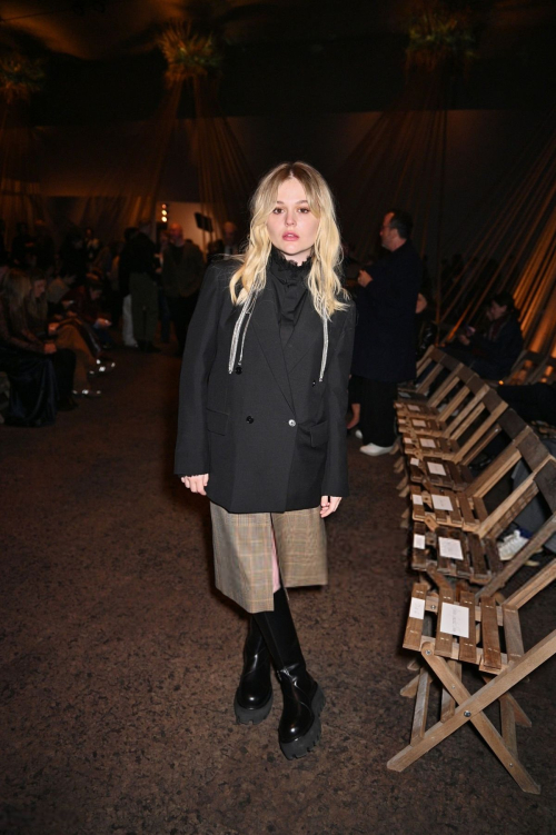 Emily Alyn Lind at McQueen Show Paris Fashion Week, October 2025 5