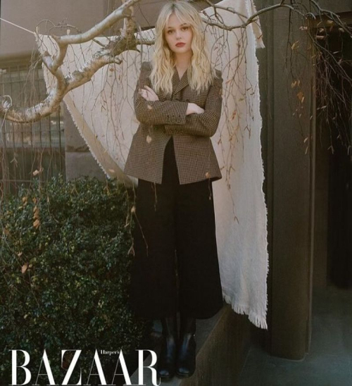 Emily Alyn Lind for Harper’s Bazaar, October 2025 1