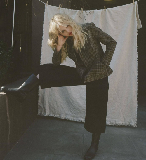 Emily Alyn Lind for Harper’s Bazaar, October 2025 4