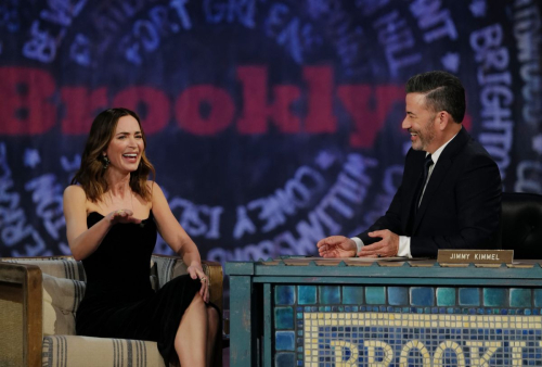Emily Blunt at Jimmy Kimmel Live, October 2025 2