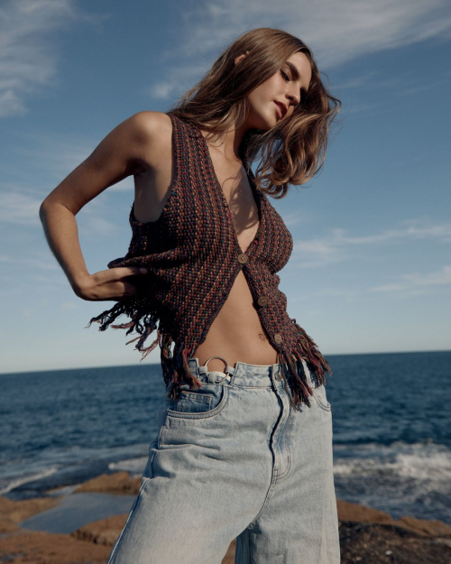 Emily Feld at a Photoshoot, October 2025