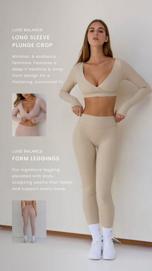 Emily Feld for Astoria Activewear Campaign, 2025 5